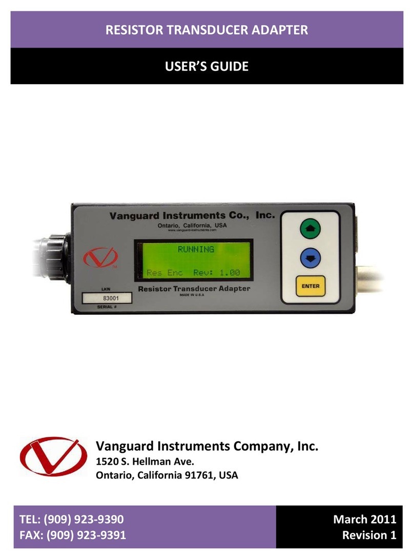 Vanguard Instruments CT-7500 S2 user guide