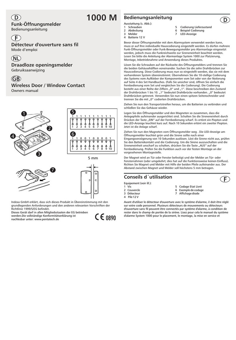 Indexa 1000M User manual