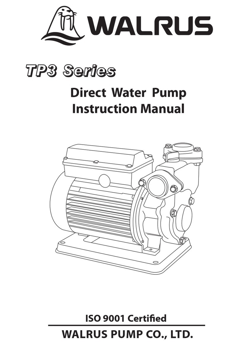 Walrus TP3 Series User manual