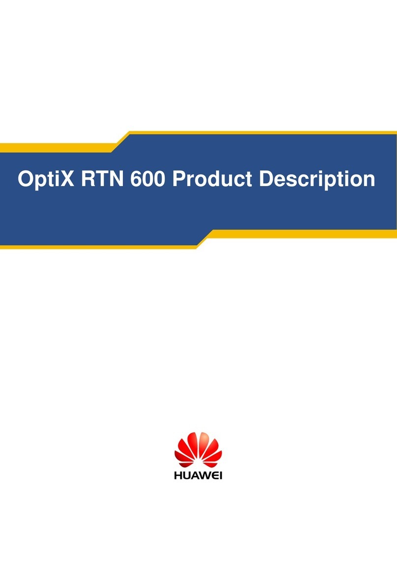 Huawei OptiX RTN 600 Technical specifications