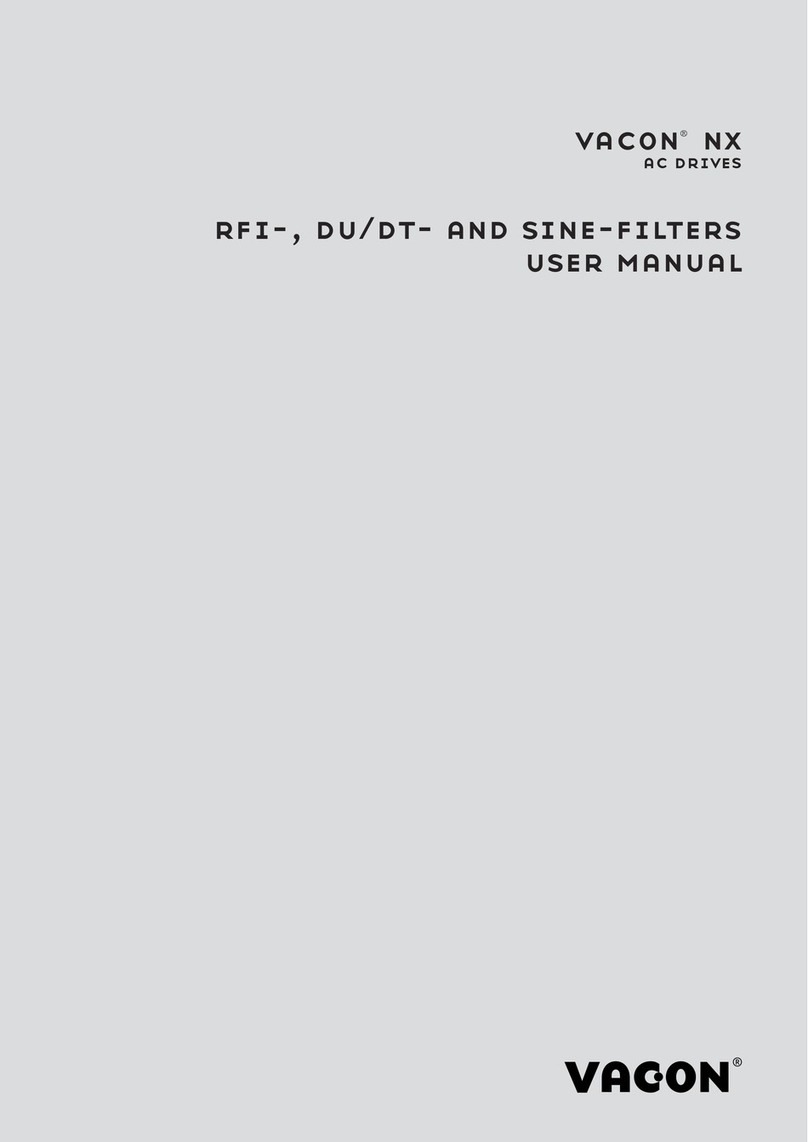 Vacon RFI-0012-5-IP54 user manual