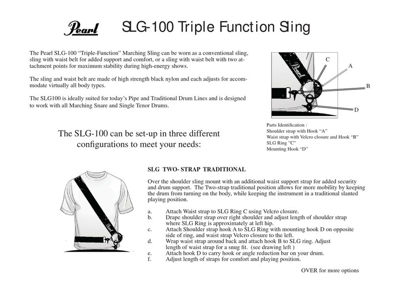 Pearl SLG-10 manual