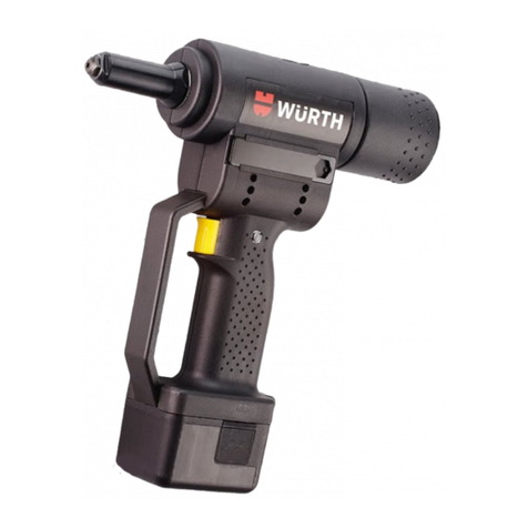 wurth master ANG 12 operating instructions