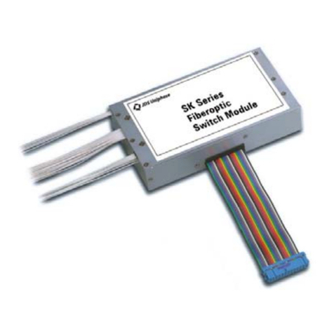 JDS Uniphase SK Series user manual