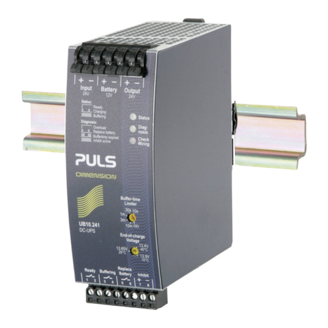 Puls DIMENSION U Series User manual