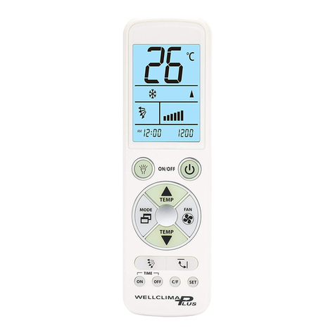 Wellclima PLUS operating instructions