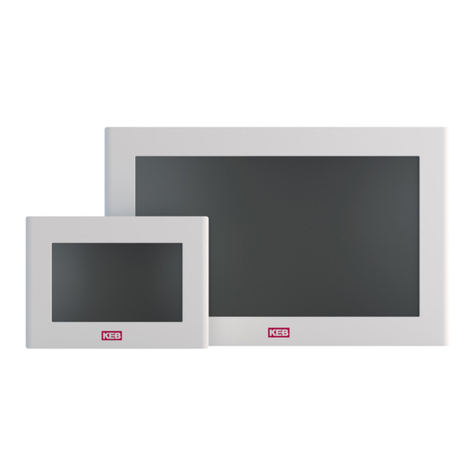 KEBCO COMBICONTROL C6 HMI instruction manual