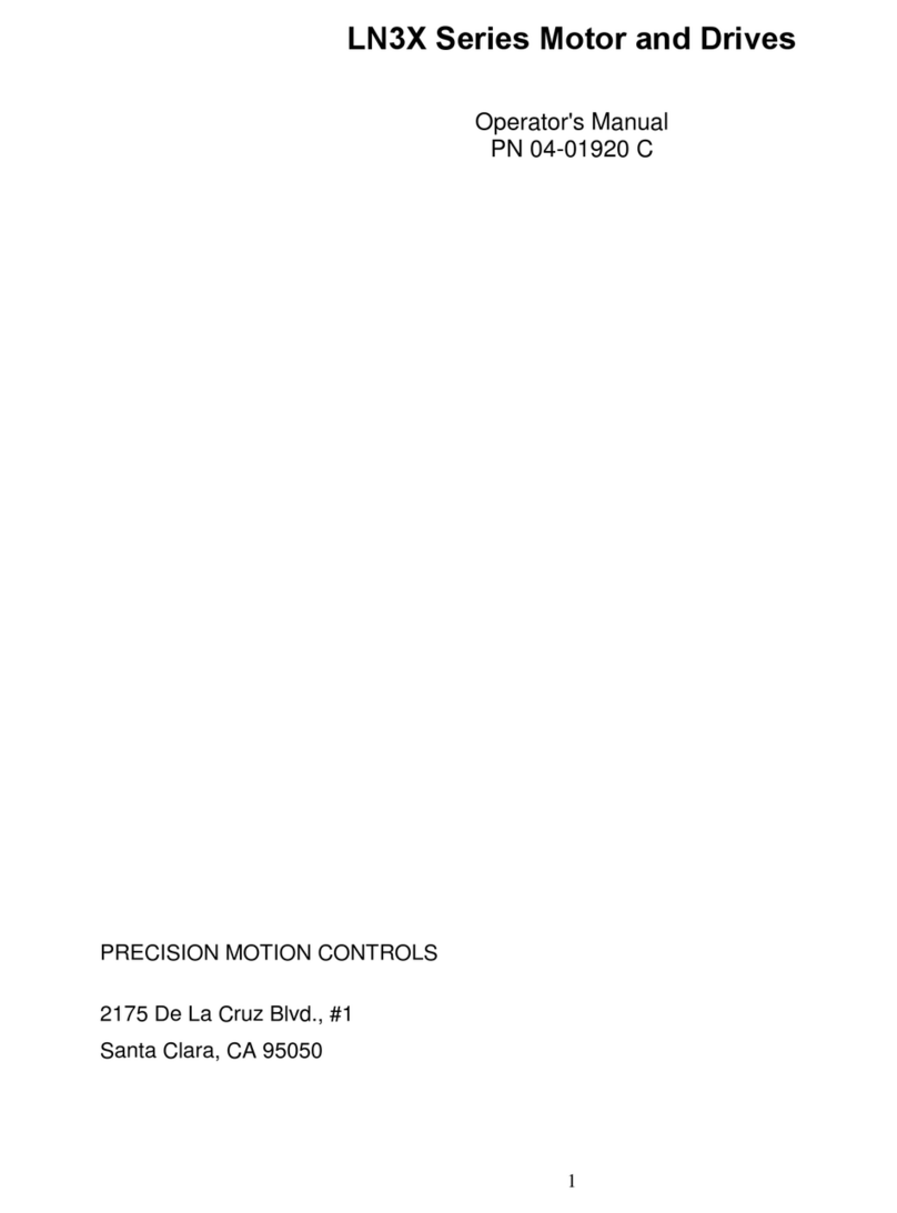 PMC LN3X Series Operator's manual PMC LN3X Series Operator's manual