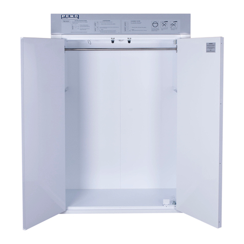 PEKO TS-5121 Installation and operating manual