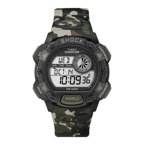 Timex W-297 User manual Timex W-297 User manual