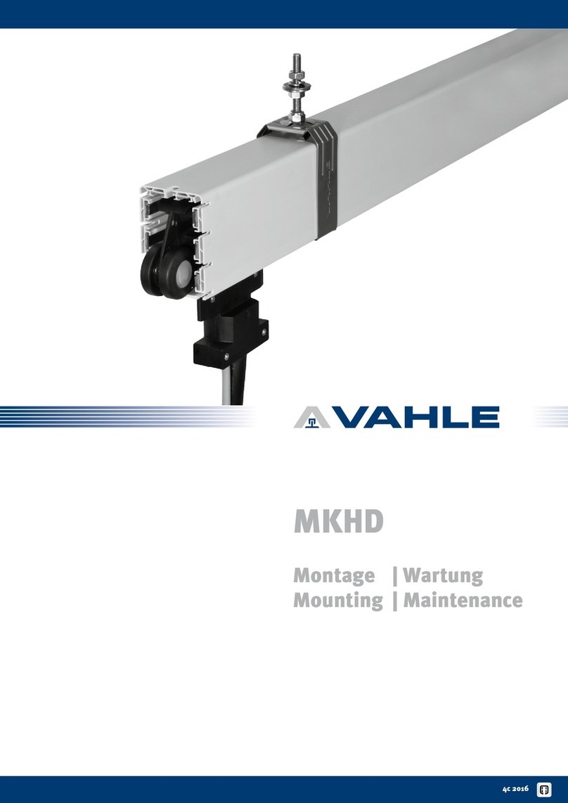 Vahle MKHD User manual