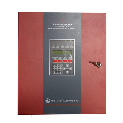 Fire-Lite MS-9200(C/E) quick start guide