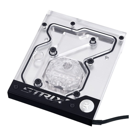 ekwb EK-FB ASUS Strix X299-E RGB Monoblock User manual