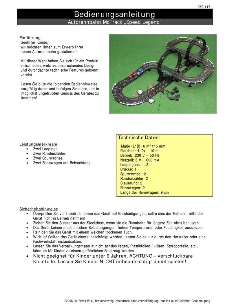 WJG Speed Legend Reference manual