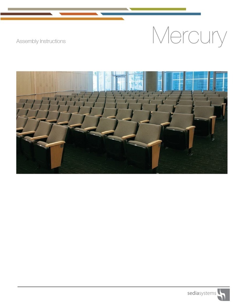 sedia systems Mercury Assembly instructions