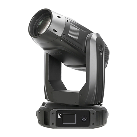 PR Lighting XRLED 1800-W Framing product manual