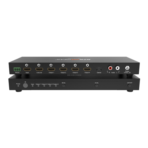BZB Gear BG-UHD-VW2X2 Quick installation guide