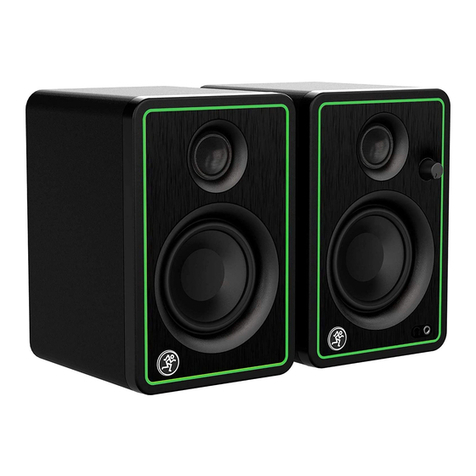 Mackie CR-X BT Series quick start guide