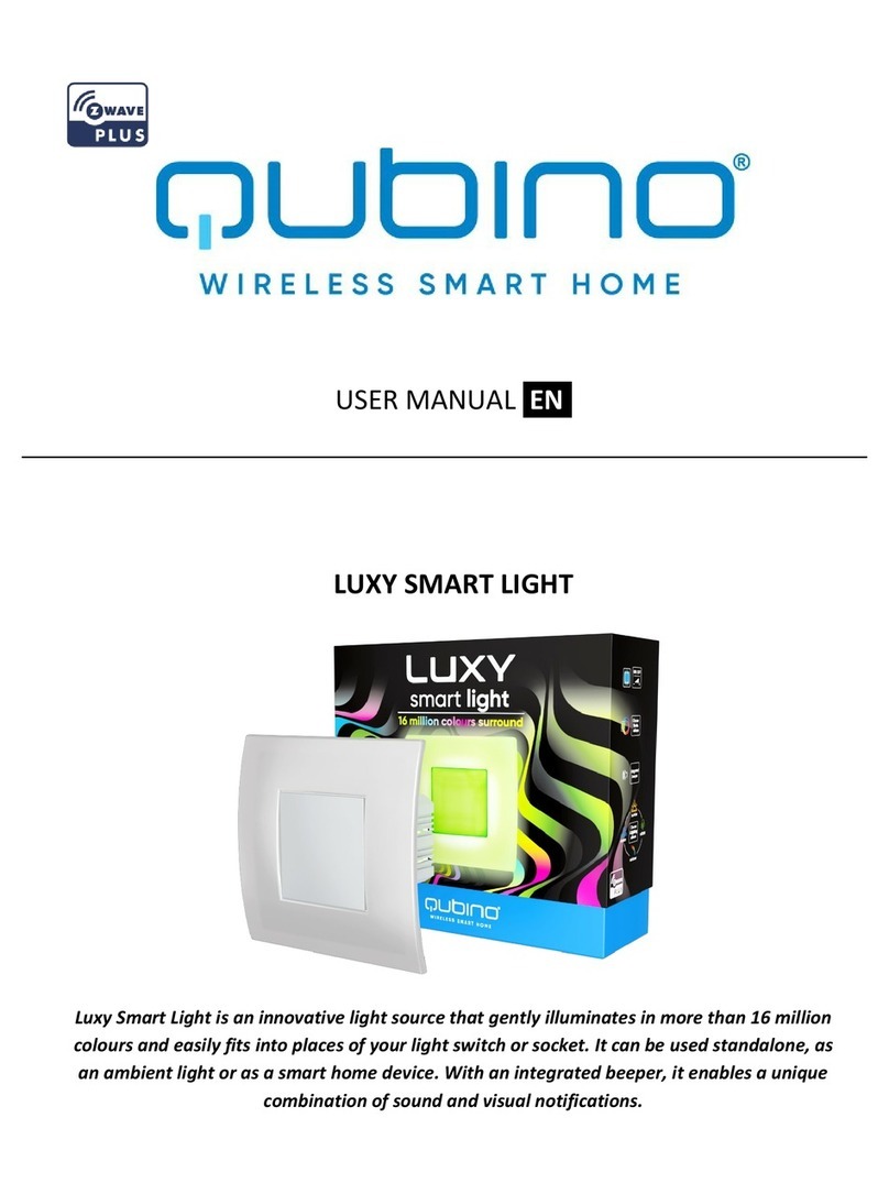 QUBINO LUXY smart light user manual