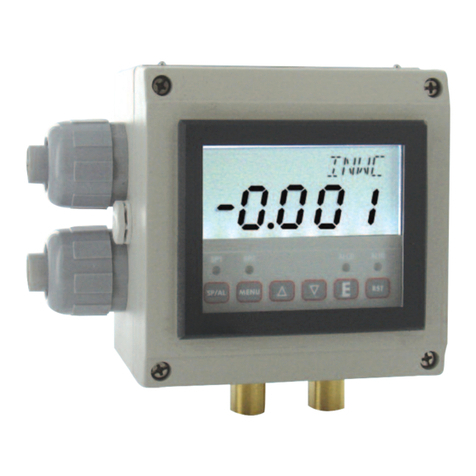 Dwyer Instruments DHII Digihelic II Series User manual Dwyer Instruments DHII Digihelic II Series User manual