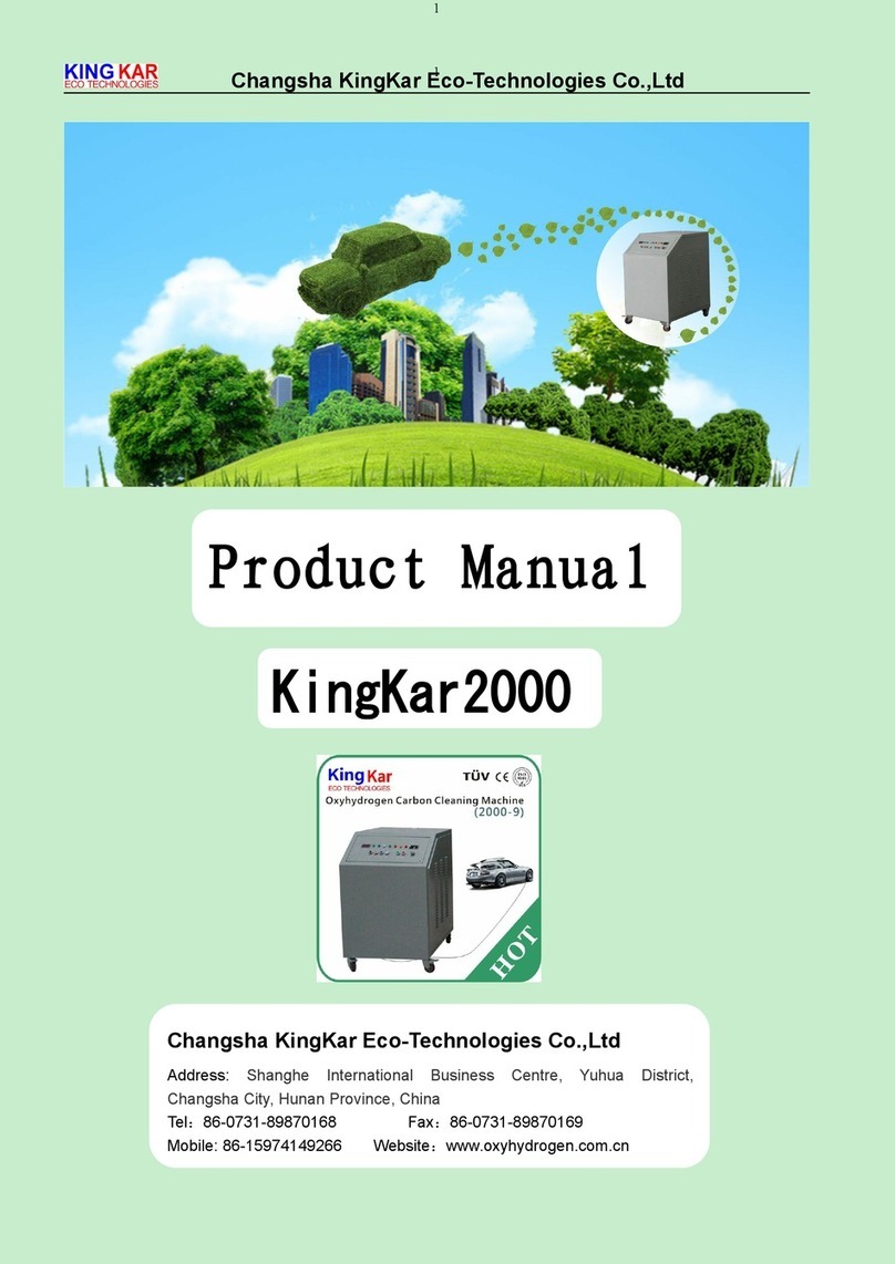 KingKar 2000 User manual