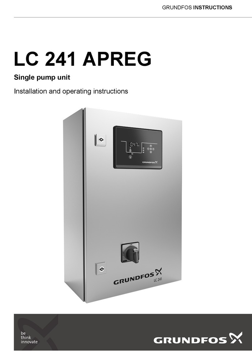 Grundfos LC 241 Installation and operating instructions