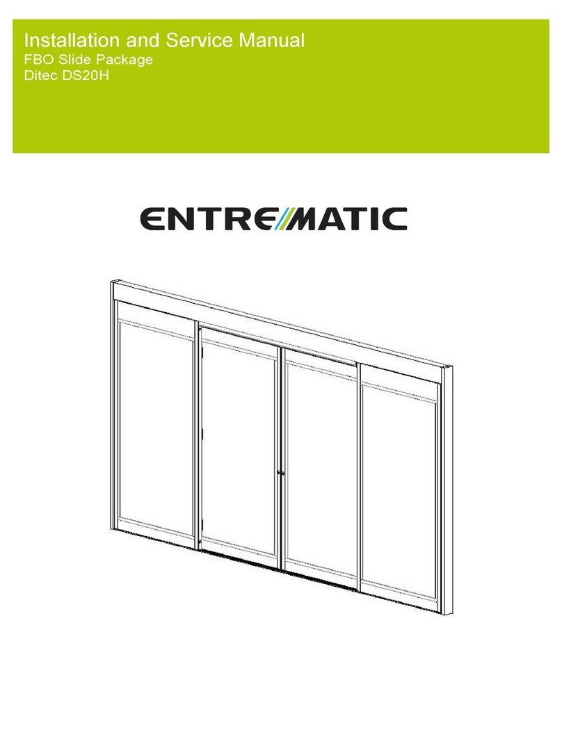DITEC Entrematic Hurricane DS20 Manual