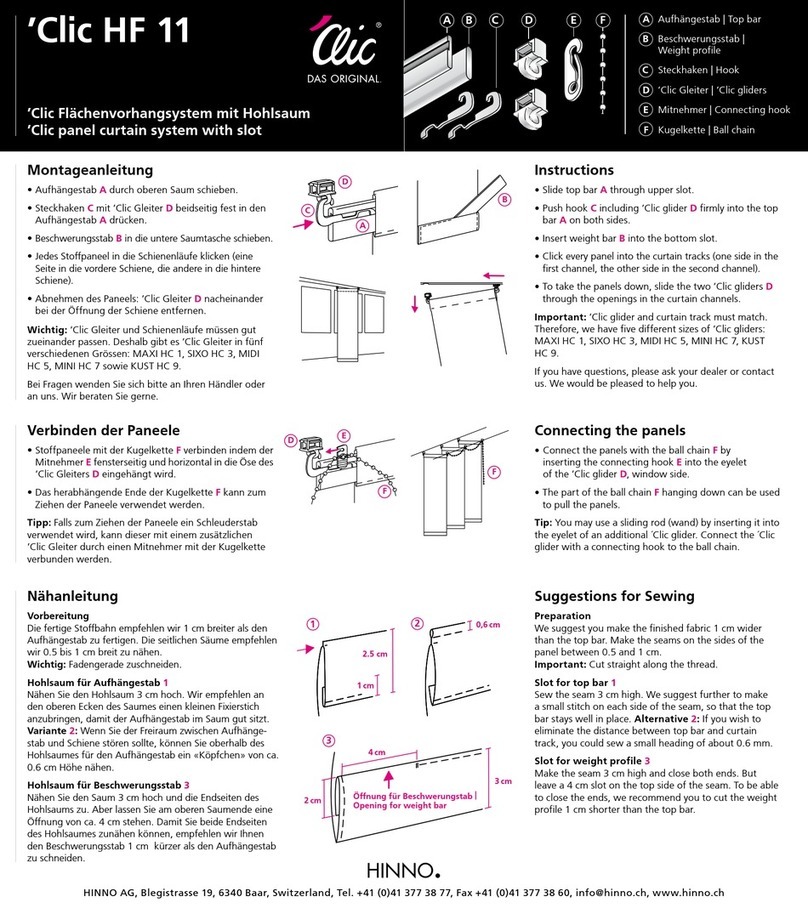 Clic HF 11 quick guide
