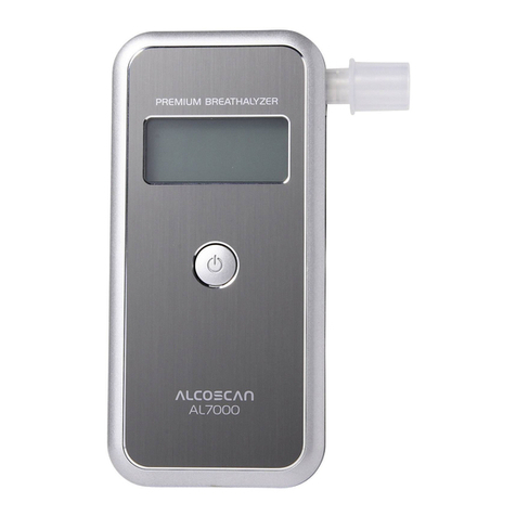 Alcoscan Ace AL7000 operating manual