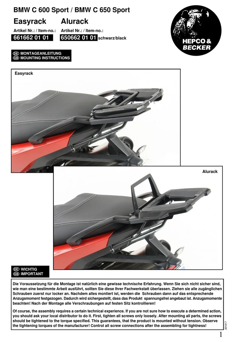 hepco & becker 661662 01 01 User manual hepco & becker 661662 01 01 User manual