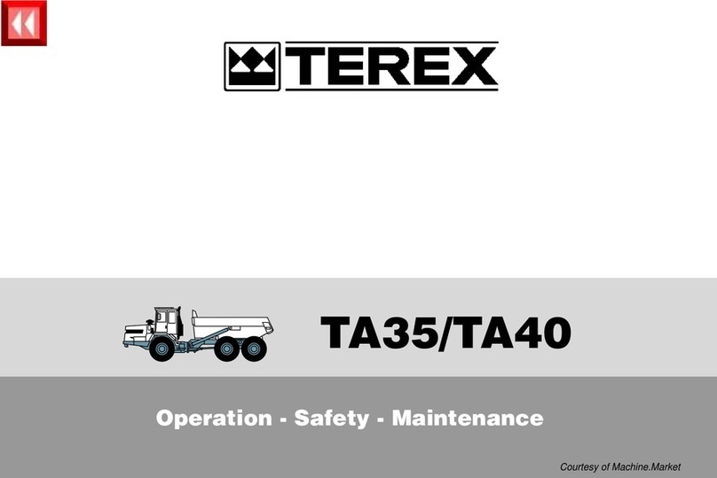Terex TA35 Operation, safety, maintenance