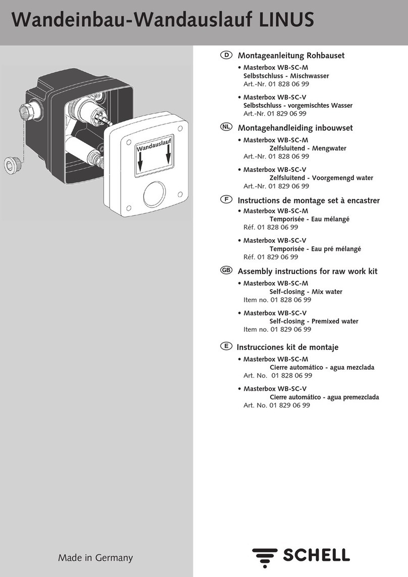 Schell LINUS Masterbox WB-SC-M User manual Schell LINUS Masterbox WB-SC-M User manual