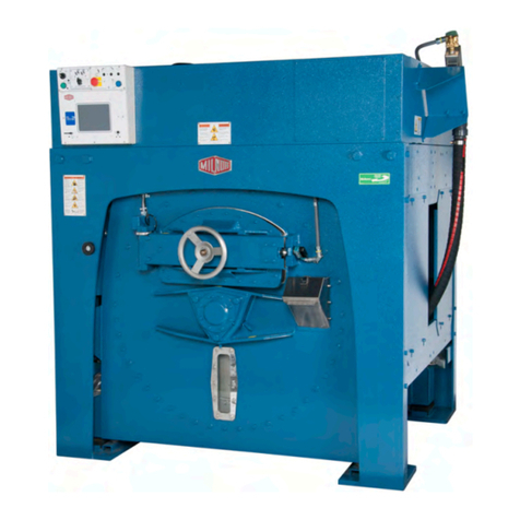 Milnor 42044WR2 Quick start guide