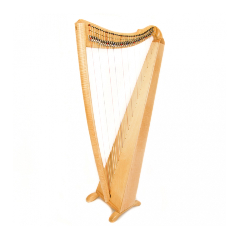 Musicmakers BALLAD HARP KIT Assembly instructions