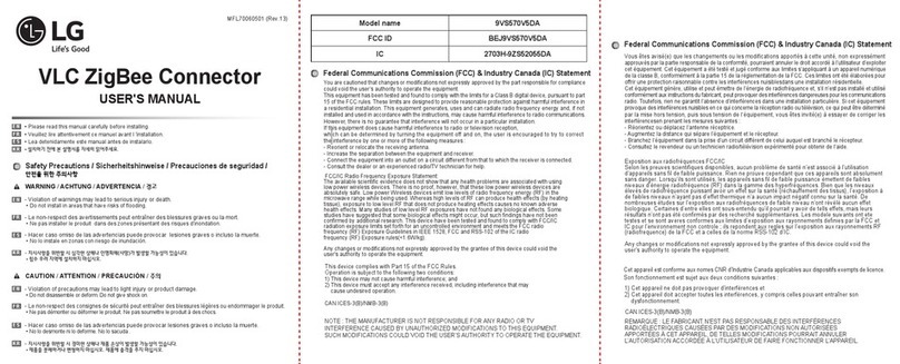 LG 9VS570V5DA User manual
