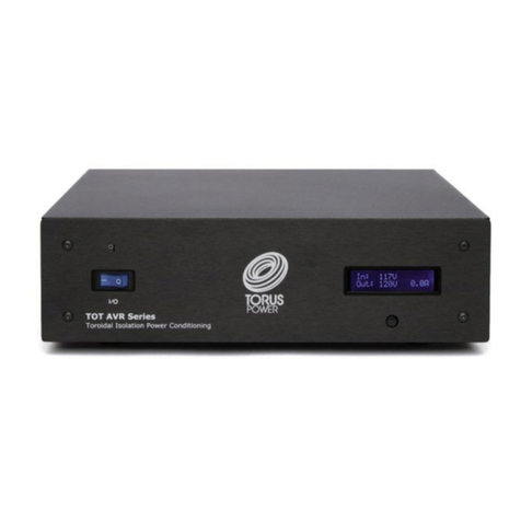 Torus Power AVR ELITE Series User manual