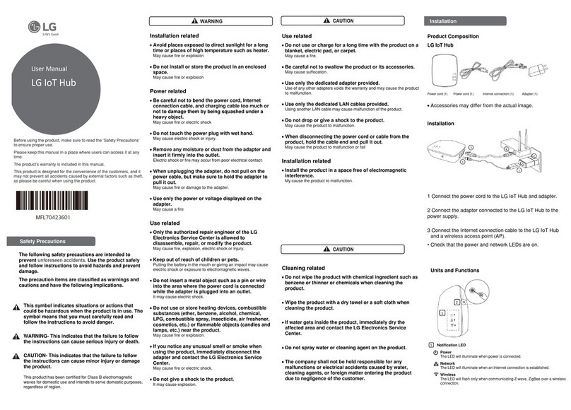 LG AIGC92W User manual