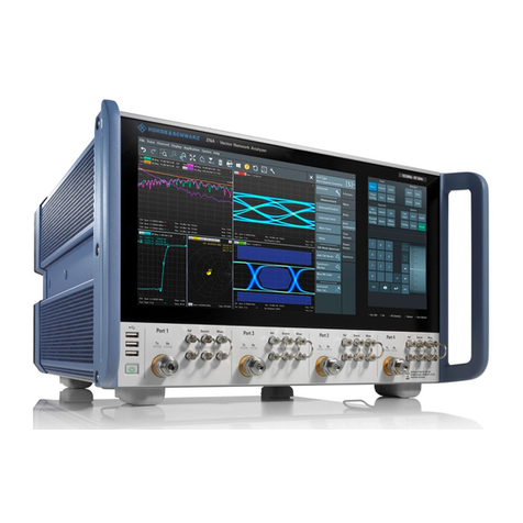 Rohde & Schwarz ZNA Series user manual