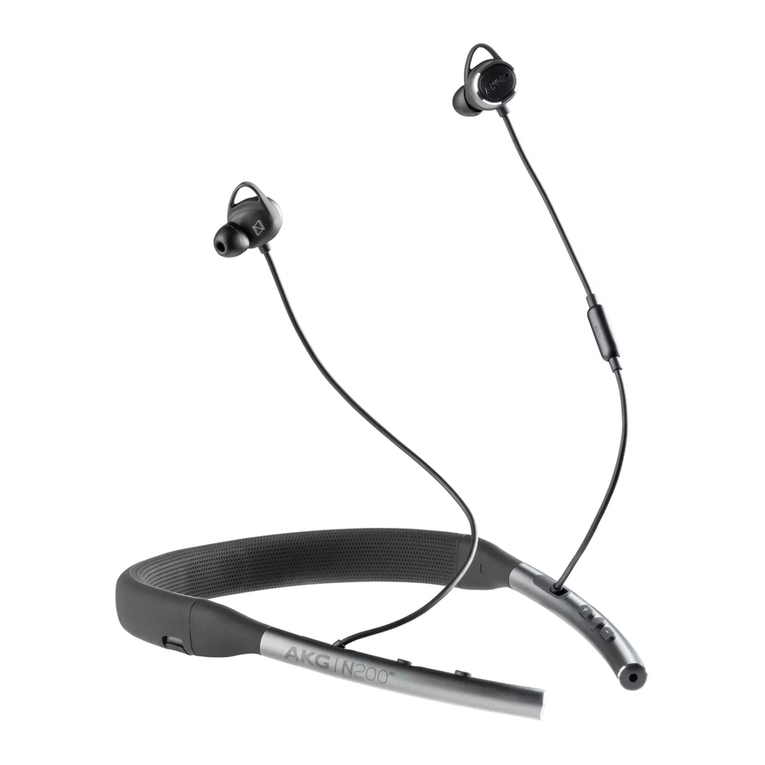 Harman AKG N200NC User manual