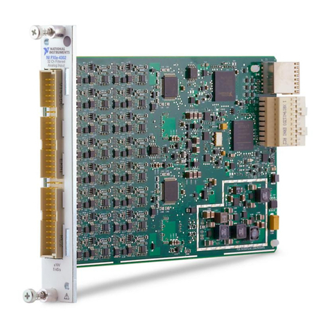 National Instruments PXIe-4302 user manual