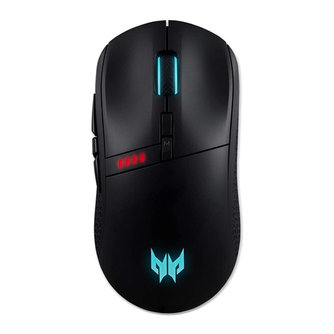 Acer PREDATOR CESTUS 350 quick start guide