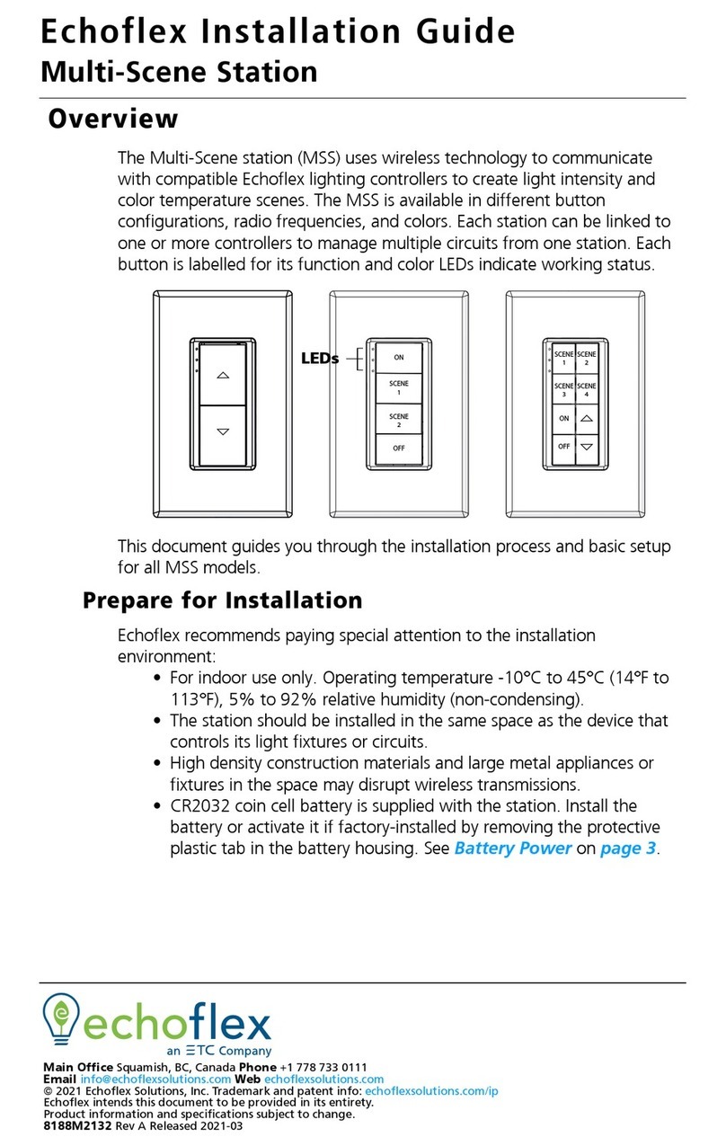 echoflex MSS User manual