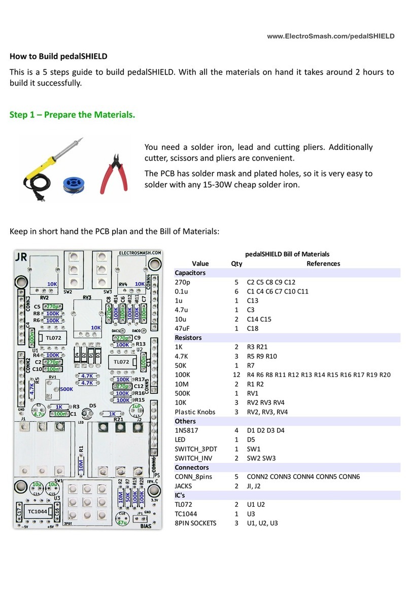 ElectroSmash pedalSHIELD Manual