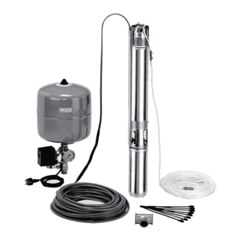 Wilo Wilo-Sub TWU 4 Series Installation and operating instructions