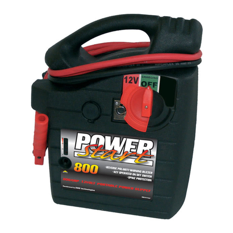 POWER START 800 Operating and safety instructions