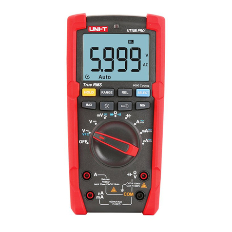 Unit UT15B PRO User manual