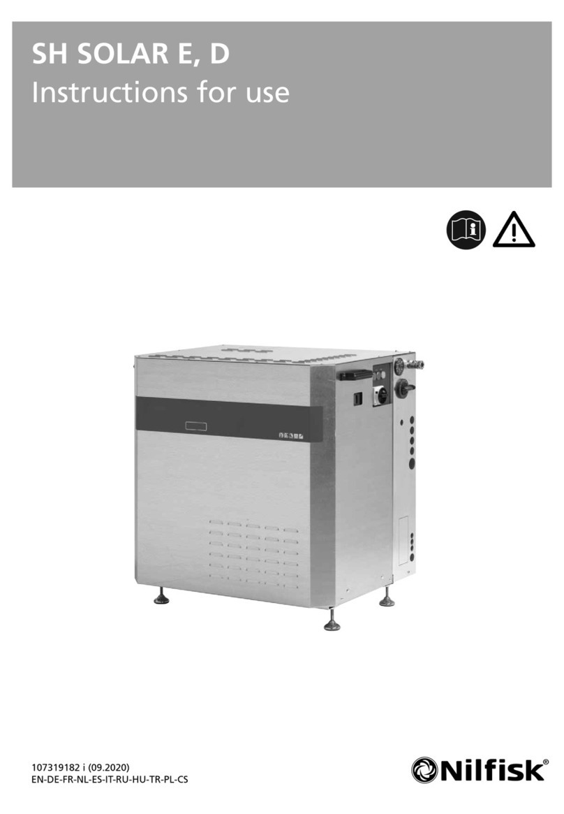Nilfisk-Advance SH SOLAR E Instructions for use
