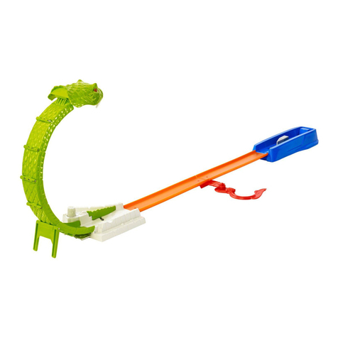 Mattel Hot Wheels Snake Smasher instructions