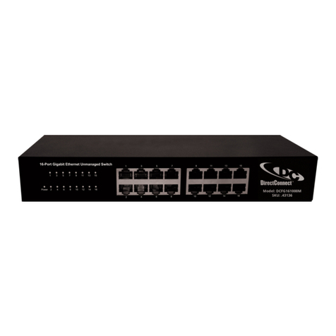 DirectConnect DCFG161000M User manual