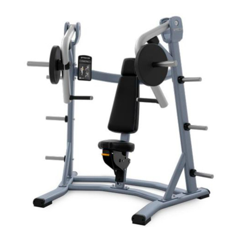 Precor Discovery Plate Loaded Line User manual Precor Discovery Plate Loaded Line User manual